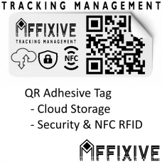 QR Adhesive NFC Tag - With Cloud Hosting